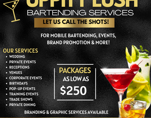 Food + Beverage Listing Category Uppity Lush
